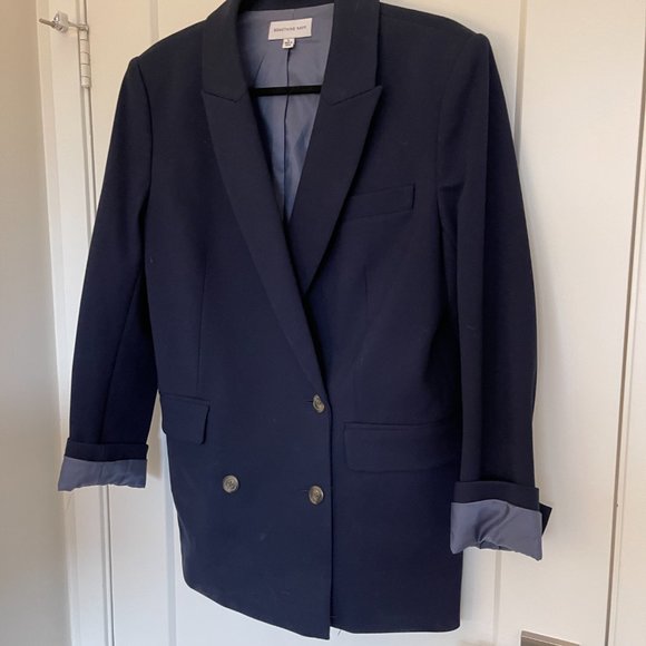 Something Navy Double Breasted Blazer - Picture 6 of 13